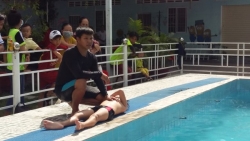 Vô địch bơi lội trong thanh thiếu nhi và tập huấn phòng chống đuối nước huyện An Biên năm 2017