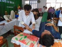 An Biên: Hơn 500 đoàn viên, thanh niên và quần chúng nhân dân tham gia hiến máu tình nguyện