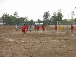 Khai mạc cúp bóng đá Thanh niên huyện An Biên năm 2015