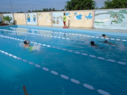 Vô địch bơi lội trong thanh thiếu nhi huyện An Biên năm 2016