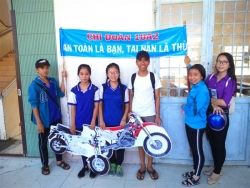 Đoàn trường THPT An Biên: Ngày Hội Thanh niên với giao thông