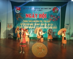 Huyện Đoàn An Biên tổ chức Ngày hội Thanh thiếu nhi dân tộc, tôn giáo huyện An Biên năm 2018