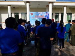 Xã Đoàn Nam Yên tổ chức lễ ra quân Chiến dịch tình nguyện Hè năm 2018