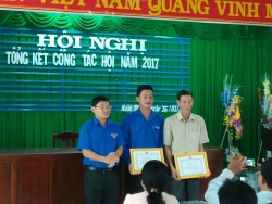 Xã Đoàn Nam Thái A tổ chức hội nghị tổng kết công tác Đoàn, Hội và phong trào Thanh thiếu nhi năm 2017